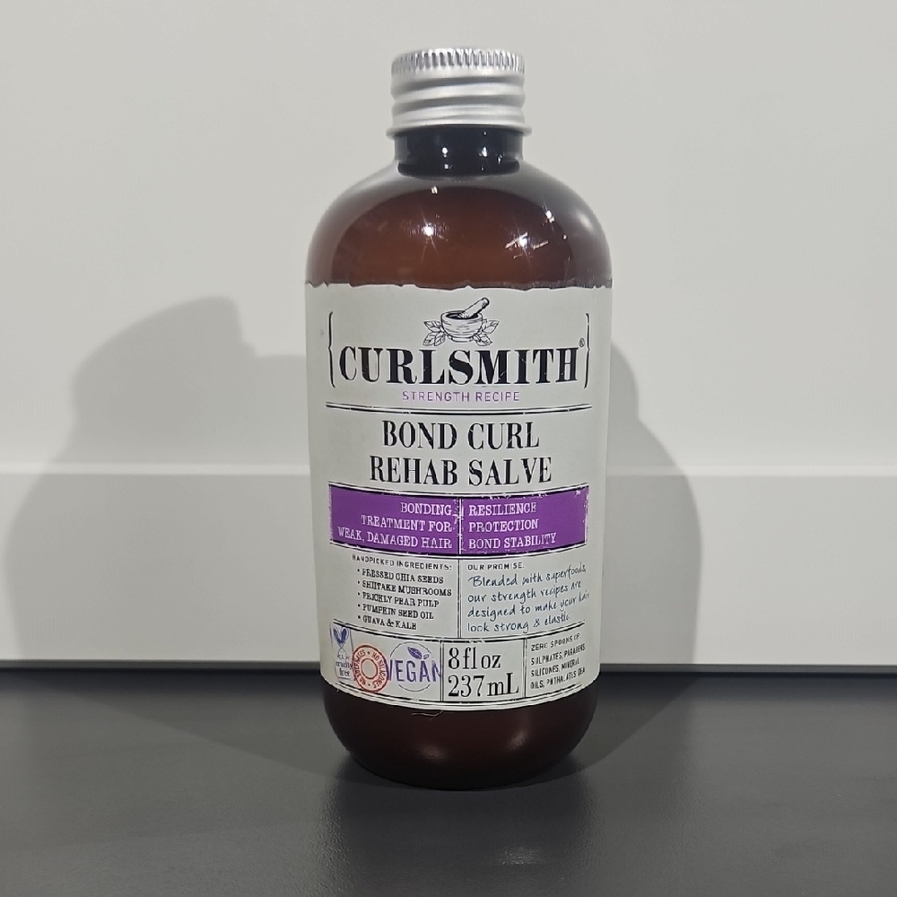 Curlsmith Bond Curl Rehab Salve Strength Recipe 8 oz Full Size New